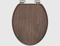 WC-Sitz Dark Wood