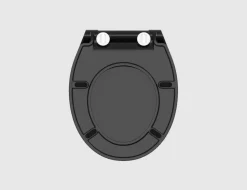 WC-Sitz Slim Black