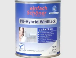 Weißlack glänzend