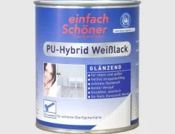 Weißlack glänzend