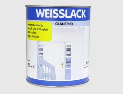 Weißlack Hochglanz