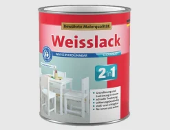 Weißlack 2in1 Seidenmatt