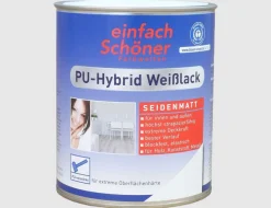 Weißlack seidenmatt