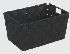 WENKO Aufbewahrungskorb Adria S schwarz
