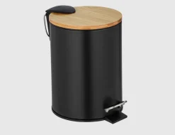 Wenko Kosmetikeimer Schwarz 3l