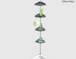 WENKO Teleskop-Duschecke Easy silber