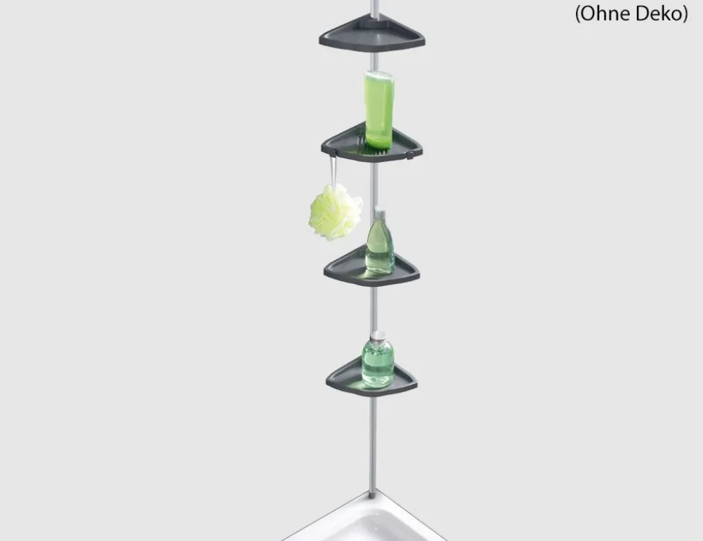 WENKO Teleskop-Duschecke Easy silber
