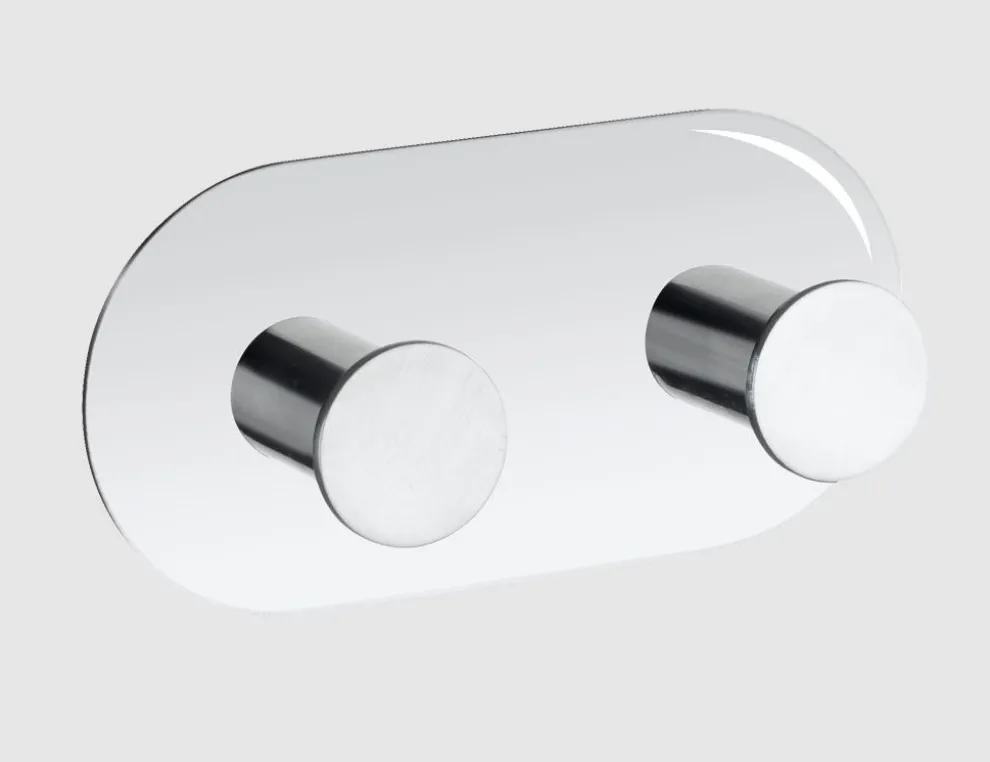 WENKO Wandhaken Cona Duo Edelstahl