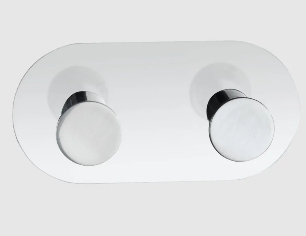 WENKO Wandhaken Cona Duo Edelstahl
