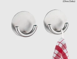 WENKO Wandhaken Rondo silber