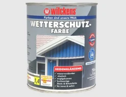 Wetterschutzfarbe seidenglänzend