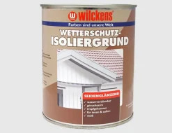 Wetterschutz Isolierung Weiß