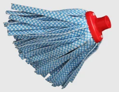 Wischmop Ersatzkopf Weiß, Blau