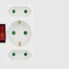 Zwischenstecker Weiß